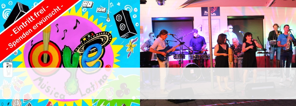 Save the date – Latin Band ¡OYE! <br />23. August 2025 um 20:00